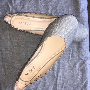 NWOT! Bamboo Sparkle Flats!